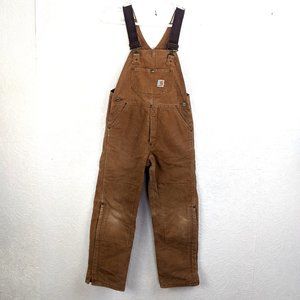 CARHARTT Youth Boys Canvas Bib Overalls